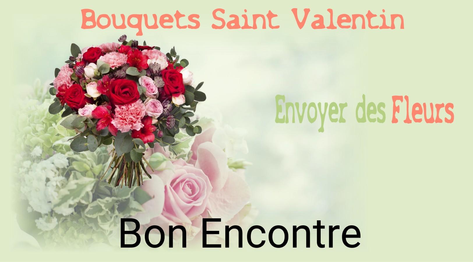Roses de Saint-Valentin livrées à Bon-Encontre